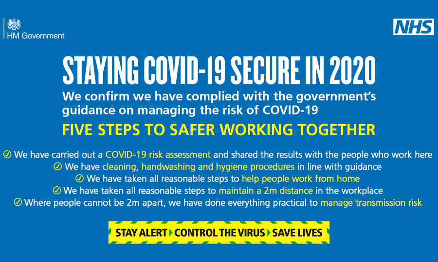 Staying COVID-19 Secure